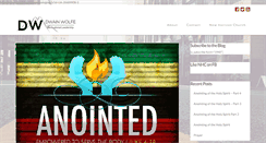 Desktop Screenshot of dwainwolfe.org
